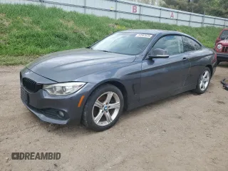 2014 BMW 4 Series 428i xDrive z VIN WBA3N9C56EF721399, wystawiony jako Copart lot #57267675 z przebiegiem 154 685 mil mil oraz Czysty tytuł • Clean title. Historia ofert i sprzedaży dostępna na DreamBid. Obrazek 1.