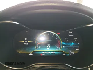 2020 Mercedes-Benz C 43 AMG with VIN 55SWF6EB6LU332227, listed as a Copart auction lot 46474325 with 93,148 mi miles and Salvage Title. Bid and sale history available at carsss.com. Image 9.