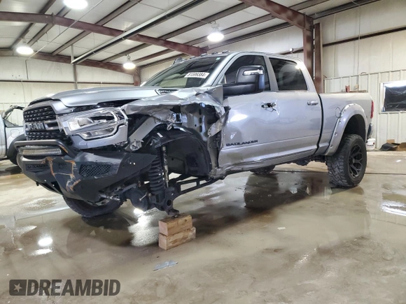 2023 Ram 2500 Big Horn with VIN 3C6UR5DL2PG592457, listed as a Copart auction lot 81599384 with 11,426 mi miles and Salvage Title. Bid and sale history available at carsss.com. Image 1.