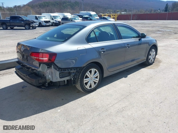 2017 Volkswagen Jetta 1.4T S with VIN 3VW167AJ3HM320597, listed as a IAAI auction lot 41919149 with 108,046 mi miles. Bid and sale history available at carsss.com. Image 4.