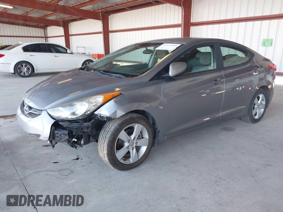 2012 Hyundai Elantra Limited with VIN KMHDH4AE2CU351643, listed as a IAAI auction lot 41433395 with 53,334 mi miles. Bid and sale history available at carsss.com. Image 21.