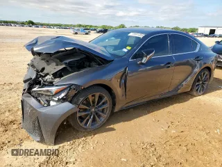 2024 Lexus IS 300 F Sport with VIN JTHB81F29R5053035, listed as a Copart auction lot 58591085 with 17,978 mi miles and Salvage title. Bid and sale history available at DreamBid. Image 1.