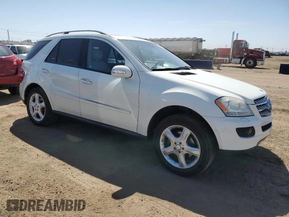 2008 Mercedes-Benz M 350 with VIN 4JGBB86E08A392001, listed as a Copart auction lot 52546525 with 159,267 mi miles and Salvage Title. Bid and sale history available at DreamBid. Image 4.