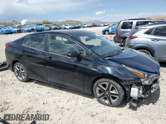 2020 Toyota Prius L Eco z VIN JTDKARFU7L3111913, wystawiony jako Copart lot #54544995 z przebiegiem 85 988 mil mil oraz Szkoda całkowita • Salvage title. Historia ofert i sprzedaży dostępna na DreamBid. Obrazek 4.