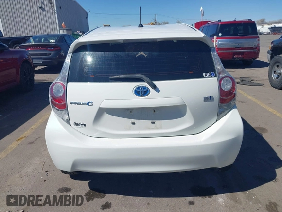 2014 Toyota Prius One with VIN JTDKDTB31E1566854, listed as a IAAI auction lot 41887601 with 232,066 mi miles and . Bid and sale history available at DreamBid. Image 17.