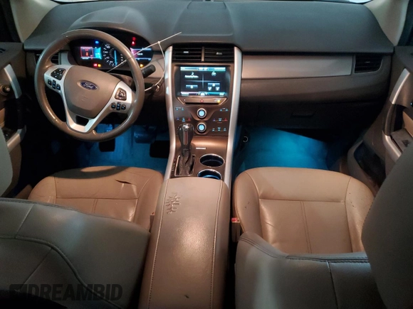 2011 Ford Edge SEL with VIN 2FMDK3JC5BBA43297, listed as a Copart auction lot 46117515 with 164,416 mi miles and Salvage Title. Bid and sale history available at DreamBid. Image 8.