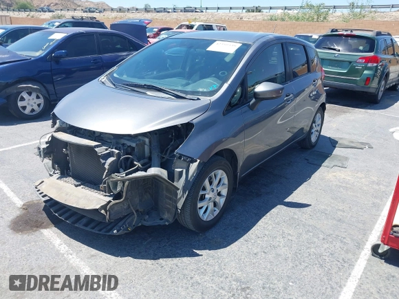 2016 Nissan Note SV with VIN 3N1CE2CP4GL407211, listed as a IAAI auction lot 42359339 with 106,625 mi miles and . Bid and sale history available at DreamBid. Image 2.