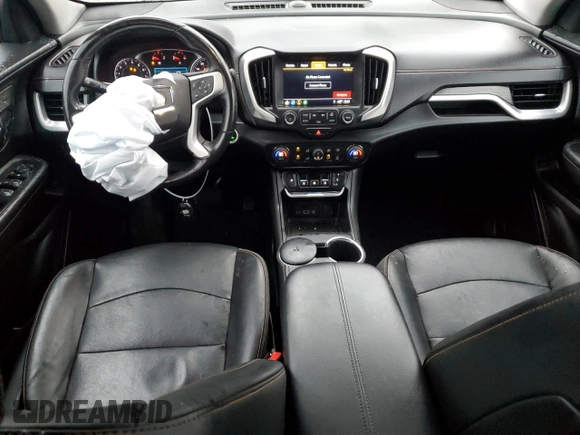 2018 GMC Terrain SLT with VIN 3GKALPEV2JL338226, listed as a Copart auction lot 82386644 with 92,284 mi miles and Salvage Title. Bid and sale history available at DreamBid. Image 8.