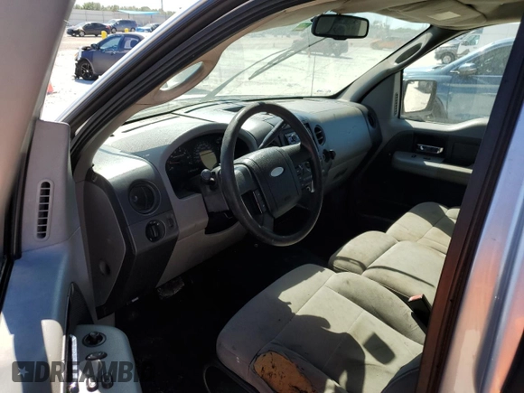 2007 Ford F-150 XL with VIN 1FTRF12237KD64678, listed as a Copart auction lot 49593845 with 194,748 mi miles and Non repairable. Bid and sale history available at DreamBid. Image 8.