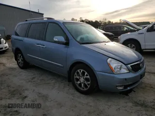 2014 Kia Sedona EX with VIN KNDMH4C72E6555952, listed as a Copart auction lot 73847454 with 136,533 mi miles and Salvage Title. Bid and sale history available at carsss.com. Image 4.