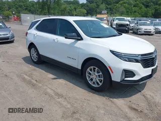 2024 Chevrolet Equinox LT with VIN 3GNAXKEG4RL321970, listed as a IAAI auction lot 42484474 with 9,764 mi miles and . Bid and sale history available at DreamBid. Image 1.