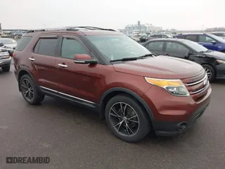 2015 Ford Explorer Limited with VIN 1FM5K8F81FGA20989, listed as a IAAI auction lot 41706989 with 167,152 mi miles. Bid and sale history available at carsss.com. Image 1.