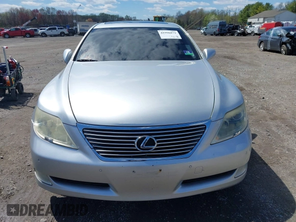 2008 Lexus LS 460 with VIN JTHBL46F485062212, listed as a IAAI auction lot 41996871 with 125,531 mi miles and . Bid and sale history available at DreamBid. Image 12.