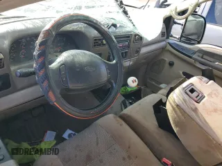 2001 Ford F-250 XL with VIN 1FTNW21F21EA81820, listed as a Copart auction lot 57677805 with Not provided miles and Salvage title. Bid and sale history available at DreamBid. Image 8.