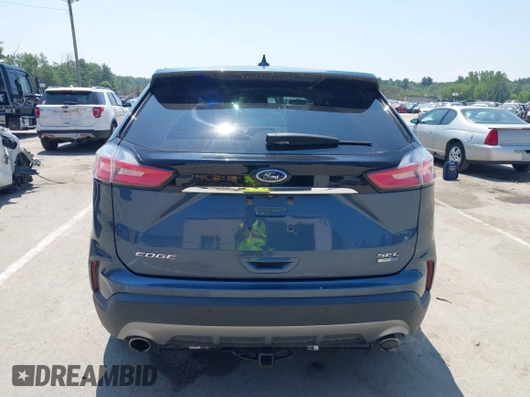2019 Ford Edge SEL with VIN 2FMPK4J95KBB47327, listed as a IAAI auction lot 42765430 with 97,129 mi miles and . Bid and sale history available at DreamBid. Image 15.