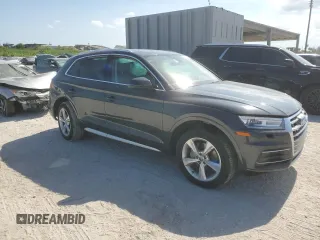 2020 Audi Q5 Premium with VIN WA1ANAFYXL2006772, listed as a Copart auction lot 57432645 with 38,147 mi miles and Non repairable. Bid and sale history available at DreamBid. Image 4.