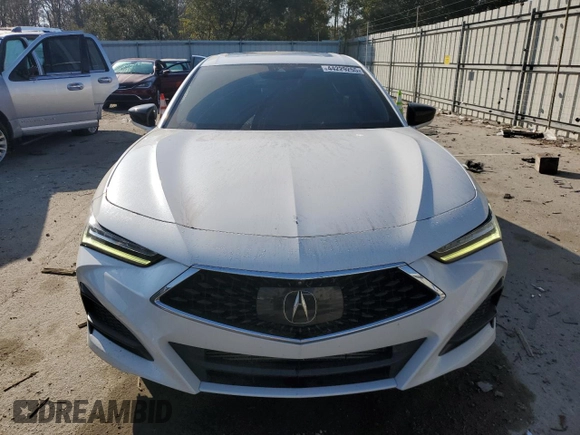 2021 Acura TLX w/Advance Package with VIN 19UUB5F61MA000935, listed as a Copart auction lot 44229255 with 62,922 mi miles and Salvage Title. Bid and sale history available at carsss.com. Image 5.