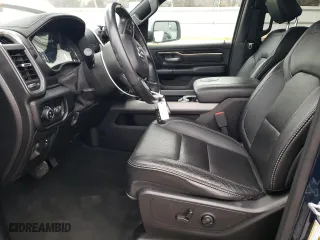 2019 Ram 1500 Rebel with VIN 1C6SRFET5KN870103, listed as a Copart auction lot 43571475 with 48,153 mi miles and Salvage Title. Bid and sale history available at carsss.com. Image 7.