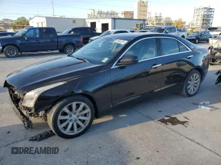 2017 Cadillac ATS Sedan RWD with VIN 1G6AA5RX6H0148344, listed as a Copart auction lot 86840354 with 59,160 mi miles and Salvage Title. Bid and sale history available at carsss.com. Image 1.