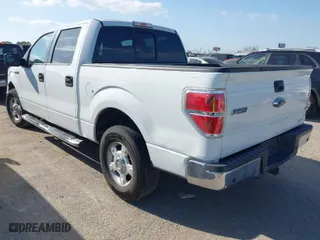 2013 Ford F-150 XL with VIN 1FTFW1CF2DKE62990, listed as a IAAI auction lot 41767912 with 257,503 mi miles. Bid and sale history available at carsss.com. Image 3.