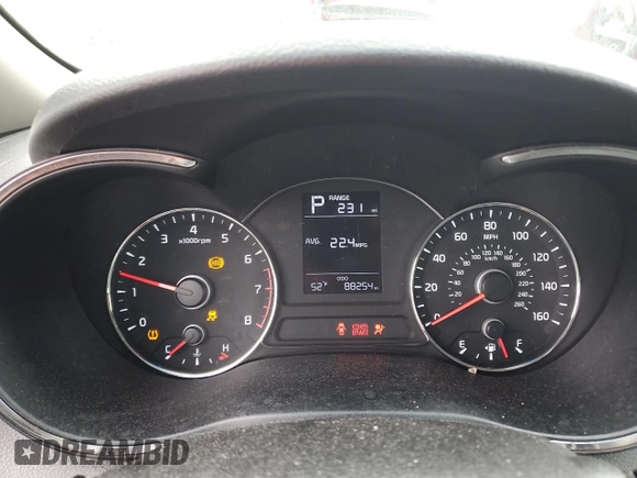 2017 Kia Forte LX with VIN 3KPFK4A79HE129820, listed as a Copart auction lot 47933855 with 88,254 mi miles and Salvage Title. Bid and sale history available at carsss.com. Image 9.