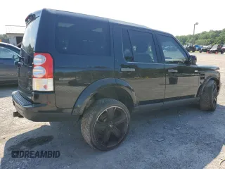 2011 Land Rover LR4 HSE with VIN SALAG2D43BA557032, listed as a Copart auction lot 63202195 with 181,513 mi miles and Salvage title. Bid and sale history available at DreamBid. Image 3.