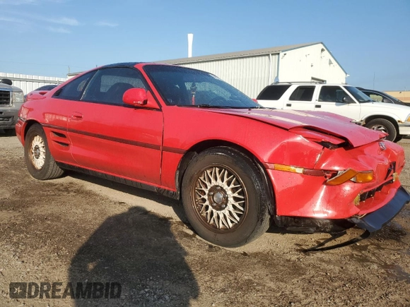 1993 Toyota MR2 z VIN JT2SW22P2P0063195, wystawiony jako Copart lot #68921224 z przebiegiem 155 528 mil mil oraz Czysty tytuł • Clean title. Historia ofert i sprzedaży dostępna na DreamBid. Obrazek 4.