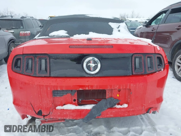 2014 Ford Mustang V6 with VIN 1ZVBP8EM5E5224774, listed as a IAAI auction lot 41620063 with 80,139 mi miles. Bid and sale history available at carsss.com. Image 16.