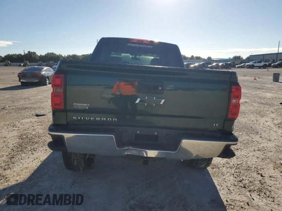 2015 Chevrolet Silverado 1500 LT with VIN 3GCUKREC3FG186673, listed as a Copart auction lot 72437844 with Not Provided miles and Salvage Title. Bid and sale history available at DreamBid. Image 6.
