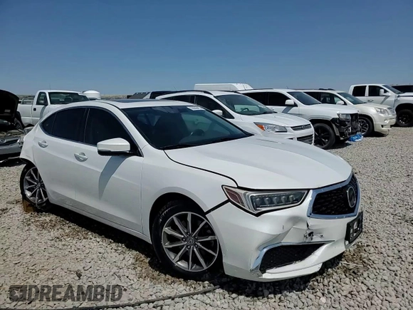 2020 Acura TLX with VIN 19UUB1F36LA013015, listed as a Copart auction lot 62006415 with 85,196 mi miles and Salvage title. Bid and sale history available at DreamBid. Image 13.