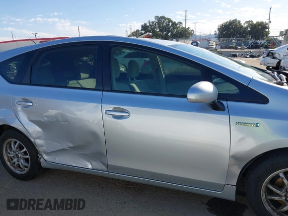 2012 Toyota Prius Two with VIN JTDZN3EU9C3095862, listed as a IAAI auction lot 41676871 with 120,062 mi miles and . Bid and sale history available at DreamBid. Image 13.