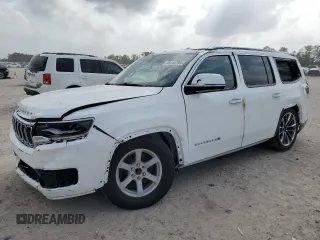 2022 Jeep Wagoneer Series III with VIN 1C4SJVDT0NS168563, listed as a Copart auction lot 45240795 with 20,388 mi miles and Salvage Title. Bid and sale history available at DreamBid. Image 1.