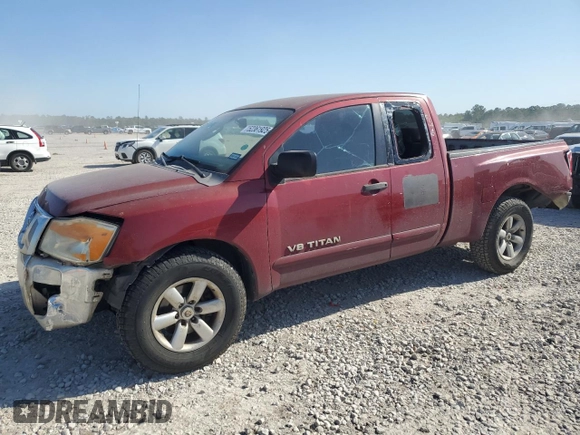 2008 Nissan Titan SE with VIN 1N6BA06A48N304403, listed as a Copart auction lot 52361925 with 194,781 mi miles and Salvage Title. Bid and sale history available at carsss.com. Image 1.