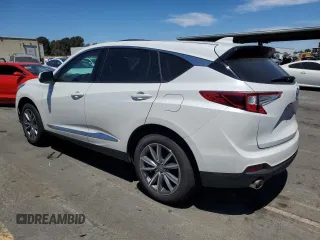 2021 Acura RDX Technology with VIN 5J8TC2H53ML038361, listed as a Copart auction lot 65662784 with Not Provided miles and Salvage Title. Bid and sale history available at carsss.com. Image 2.