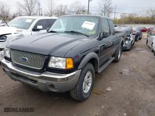 2003 Ford Ranger XL Fleet with VIN 1FTZR45E73TA36134, listed as a IAAI auction lot 41879957 with 152,882 mi miles. Bid and sale history available at carsss.com. Image 2.