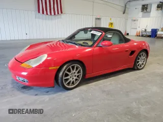 2000 Porsche Boxster with VIN WP0CA2983YU628198, listed as a Copart auction lot 64008695 with 162,417 mi miles and Clean title. Bid and sale history available at DreamBid. Image 1.