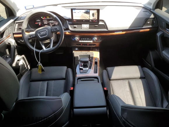 2023 Audi Q5 Prestige with VIN WA1CBAFY8P2011945, listed as a Copart auction lot 50163744 with 16,632 mi miles and Salvage Title. Bid and sale history available at carsss.com. Image 8.