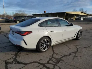 2023 BMW 4 Series 430i xDrive with VIN WBA73AV07PFP38922, listed as a Copart auction lot 42783635 with 16,846 mi miles and Salvage title. Bid and sale history available at DreamBid. Image 3.
