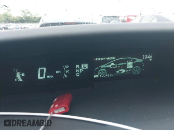 2011 Toyota Prius I with VIN JTDKN3DU8B1355777, listed as a IAAI auction lot 42198808 with 192,769 mi miles and . Bid and sale history available at DreamBid. Image 7.