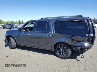 2017 Ford Expedition Max Limited with VIN 1FMJK2AT7HEA66722, listed as a Copart auction lot 58176425 with 108,191 mi miles and Salvage title. Bid and sale history available at DreamBid. Image 2.