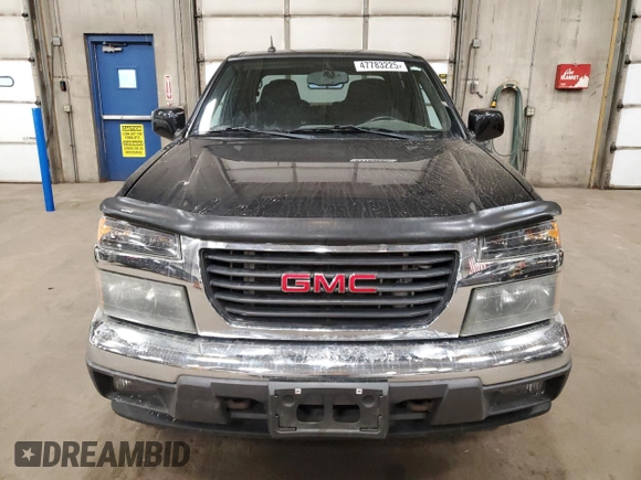 2009 GMC Canyon SLE1 with VIN 1GTDT13E298161048, listed as a Copart auction lot 47783225 with 190,355 mi miles and Clean Title. Bid and sale history available at carsss.com. Image 5.