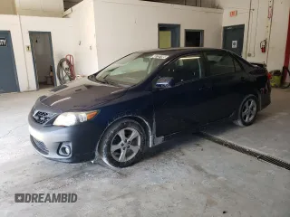 2011 Toyota Corolla L with VIN 2T1BU4EE6BC628484, listed as a Copart auction lot 48732195 with 166,147 mi miles and Clean Title. Bid and sale history available at carsss.com. Image 1.
