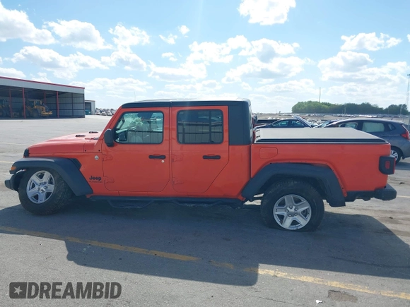 2020 Jeep Gladiator Sport S с VIN 1C6HJTAG1LL154854, выставлен на аукционе IAAI как лот 42272169 с пробегом 66 909 миль миль и . История ставок и продаж доступна на DreamBid. Изображение 14.