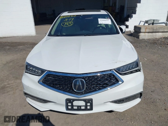 2019 Acura TLX with VIN 19UUB2F33KA003854, listed as a IAAI auction lot 41808917 with 95,380 mi miles and . Bid and sale history available at DreamBid. Image 12.