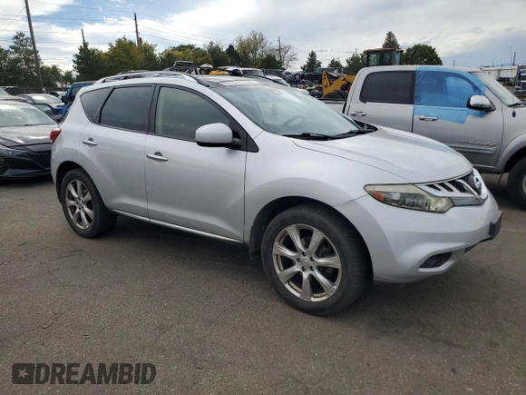 2013 Nissan Murano LE with VIN JN8AZ1MUXDW207581, listed as a Copart auction lot 71551664 with 176,905 mi miles and Salvage Title. Bid and sale history available at carsss.com. Image 4.