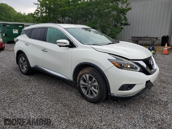2018 Nissan Murano SL z VIN 5N1AZ2MG9JN128671, wystawiony jako Copart lot #54950575 z przebiegiem 100 712 mil mil oraz Szkoda całkowita • Salvage title. Historia ofert i sprzedaży dostępna na DreamBid. Obrazek 4.