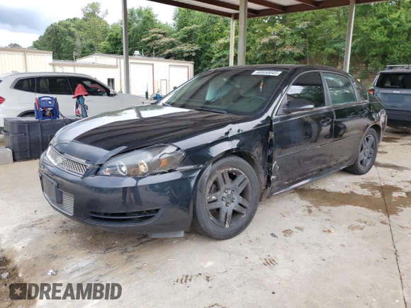 2014 Chevrolet Impala LT with VIN 2G1WB5E39E1151119, listed as a Copart auction lot 60650045 with 229,498 mi miles and Salvage title. Bid and sale history available at DreamBid. Image 1.