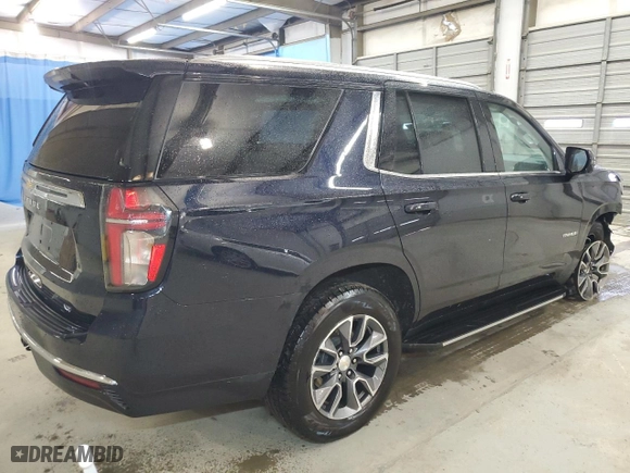 2023 Chevrolet Tahoe LT with VIN 1GNSCNKD0PR380094, listed as a Copart auction lot 48987865 with 51,372 mi miles and Clean Title. Bid and sale history available at carsss.com. Image 3.