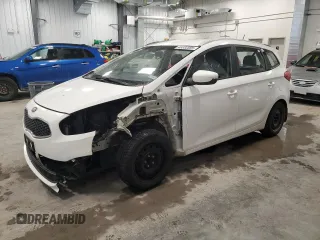 2014 Kia Rondo LX with VIN KNAHT8A32E7061640, listed as a Copart auction lot 48332585 with 160,810 mi miles and Salvage Title. Bid and sale history available at carsss.com. Image 1.