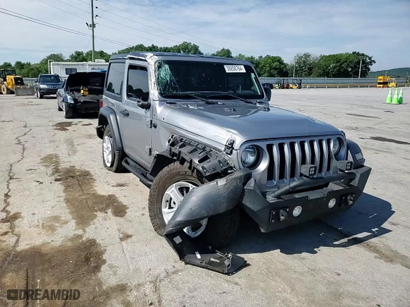 2018 Jeep Wrangler Sport S with VIN 1C4GJXAG2JW276047, listed as a Copart auction lot 59208764 with 149,260 mi miles and Salvage Title. Bid and sale history available at carsss.com. Image 10.